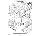 Whirlpool AC1404XM0 air flow and control diagram
