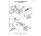 Whirlpool AC0062XM1 air flow and control parts diagram