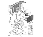 Whirlpool ACW114XM0 unit parts diagram