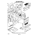 Whirlpool ACE082XM0 air flow parts diagram