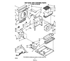Whirlpool AC1804XM0 airflow and control diagram