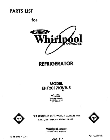 Front cover