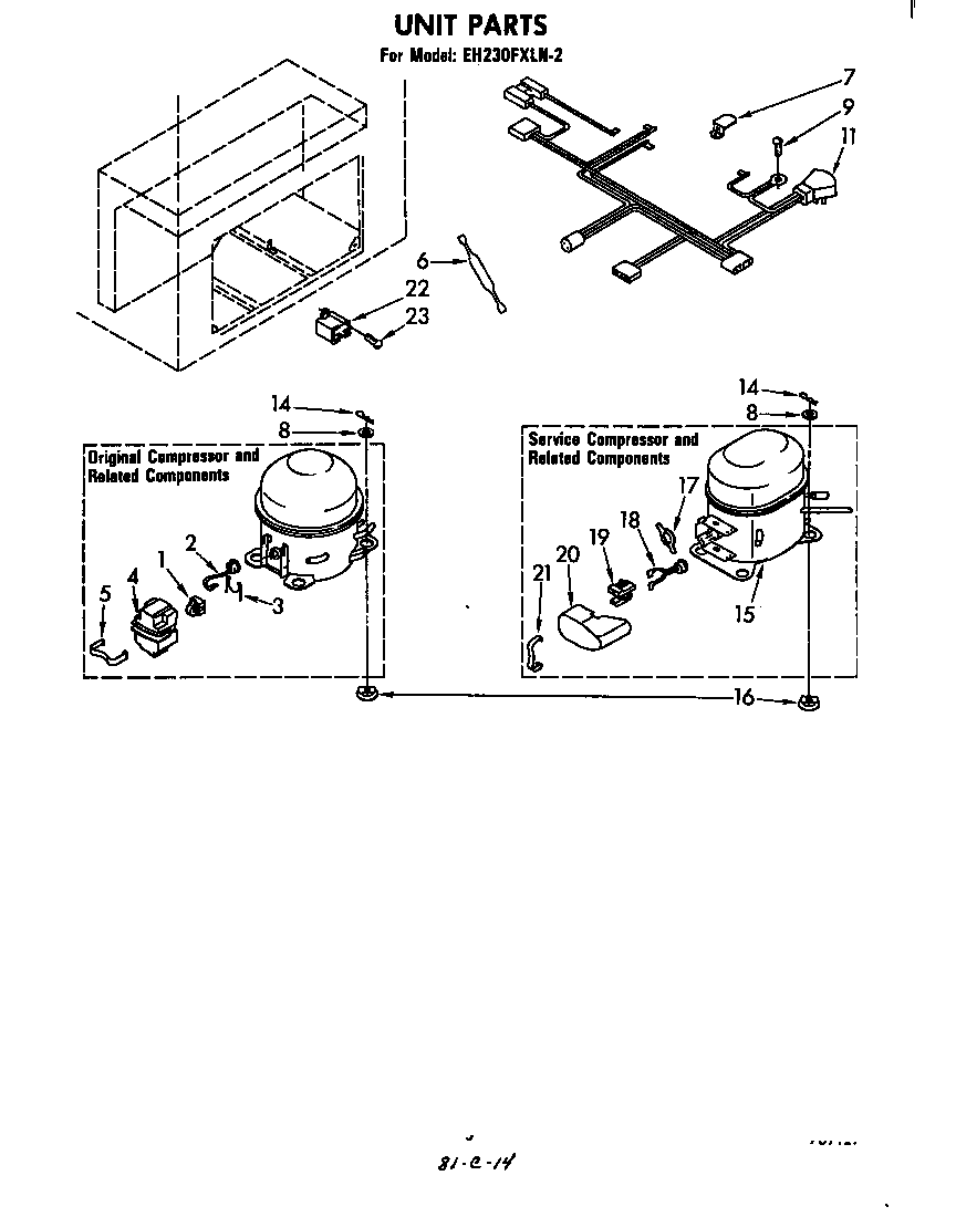Unit parts