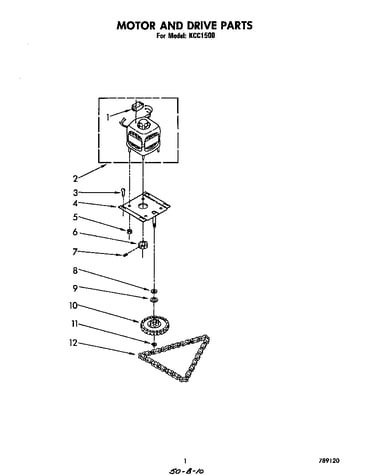 Motor and drive