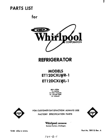 Front cover