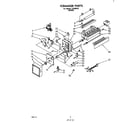 Whirlpool ECKMF83 icemaker assembly diagram