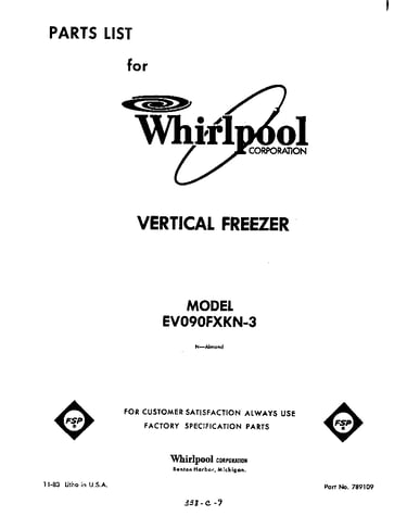 Parts diagram