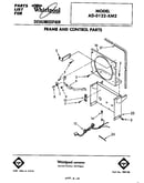 Frame and control parts