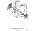 Whirlpool ACS102XM unit parts diagram