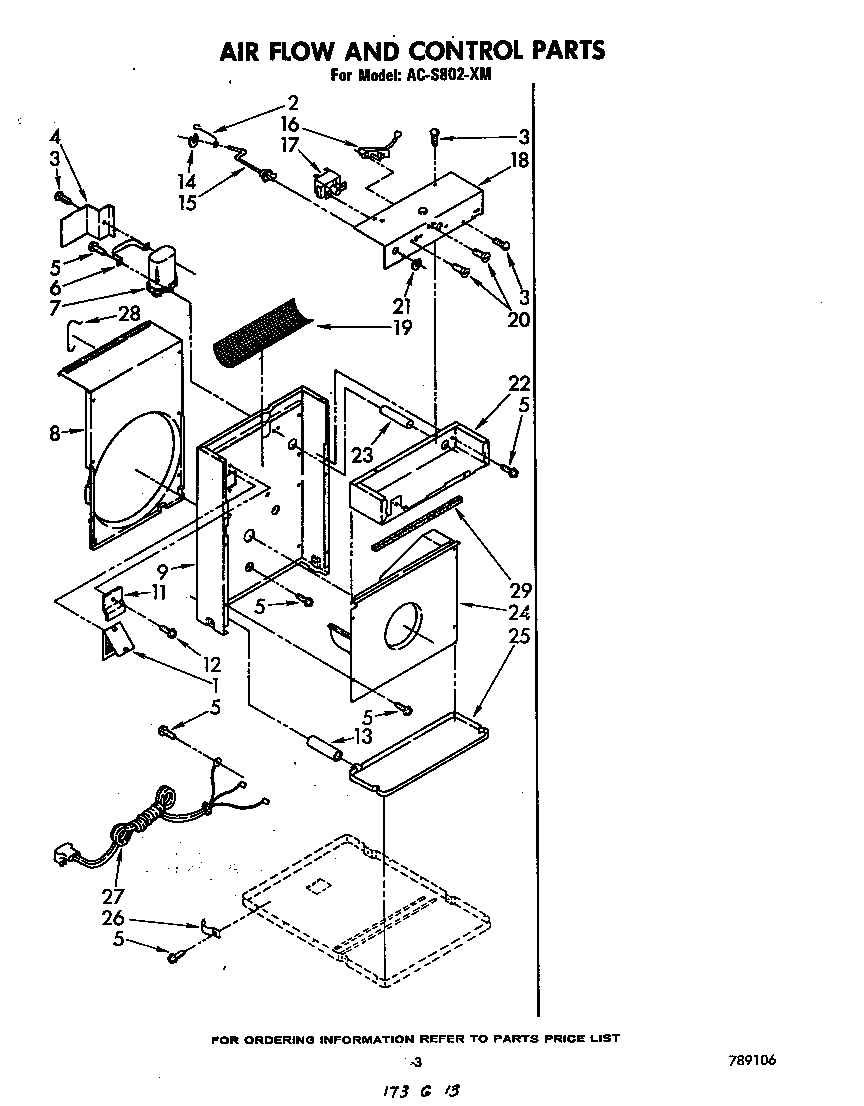 AIR FLOW AND CONTROL PARTS