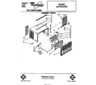 Whirlpool ACP502XR0 cabinet parts diagram