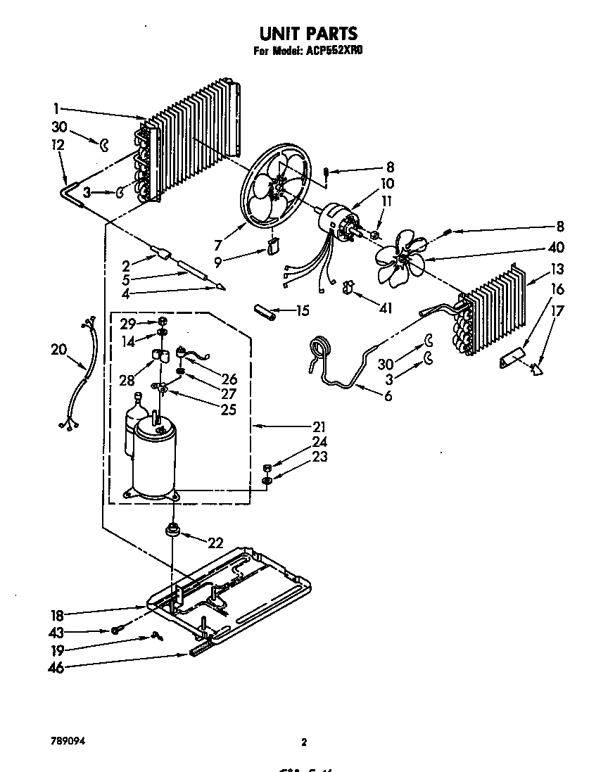 Unit parts