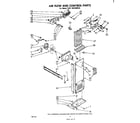 Whirlpool EHD192VKWR0 air flow and control diagram