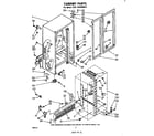 Whirlpool EHD192XKWR0 cabinet diagram