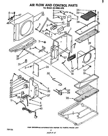Air flow and control parts
