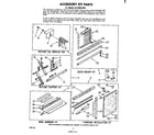 Whirlpool ACH082XP0 accessory kit parts diagram