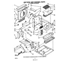 Whirlpool AC1352XP0 airflow and control diagram