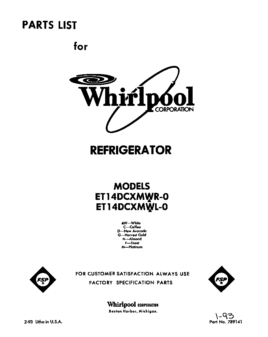 Front cover