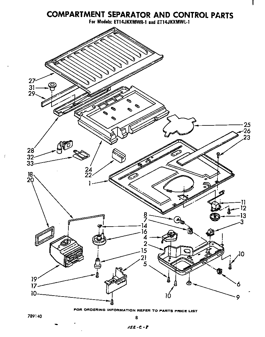 Compartment separator and control