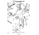 Whirlpool ED19TKXLWR1 airflow and control diagram