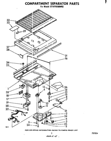 Compartment separator