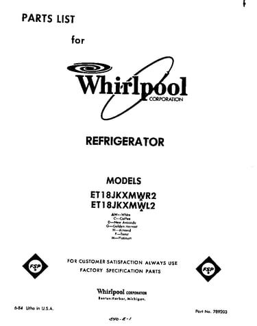 Front cover