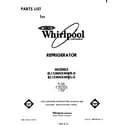 Whirlpool EL15MNXMWR0 front cover diagram