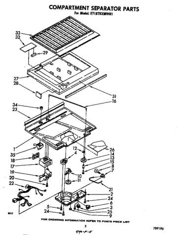 Compartment separator
