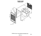 Whirlpool AD0482XP0 cabinet parts diagram