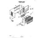 Whirlpool ACP802XP0 cabinet parts diagram