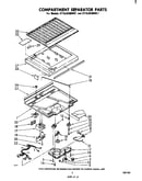 Compartment separator