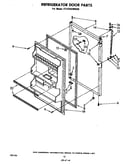 Refrigerator door