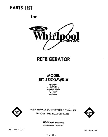 Front cover
