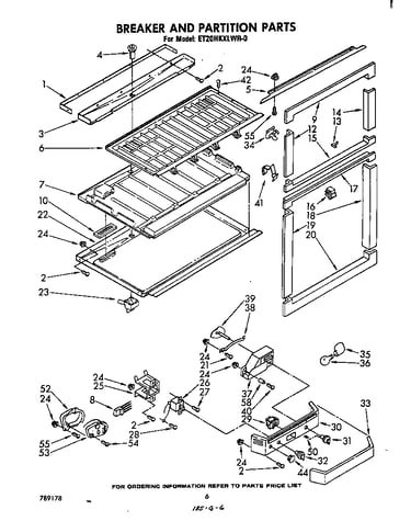 Breaker and partition