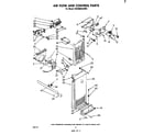Whirlpool ED26MKXLWR0 air flow and control diagram