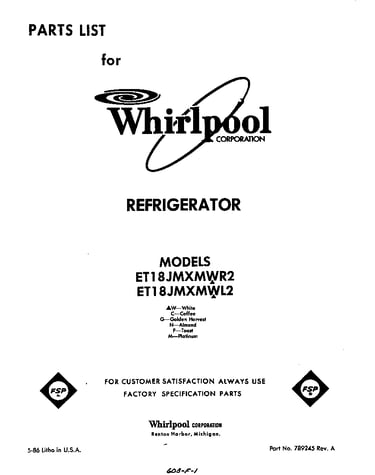 Front cover