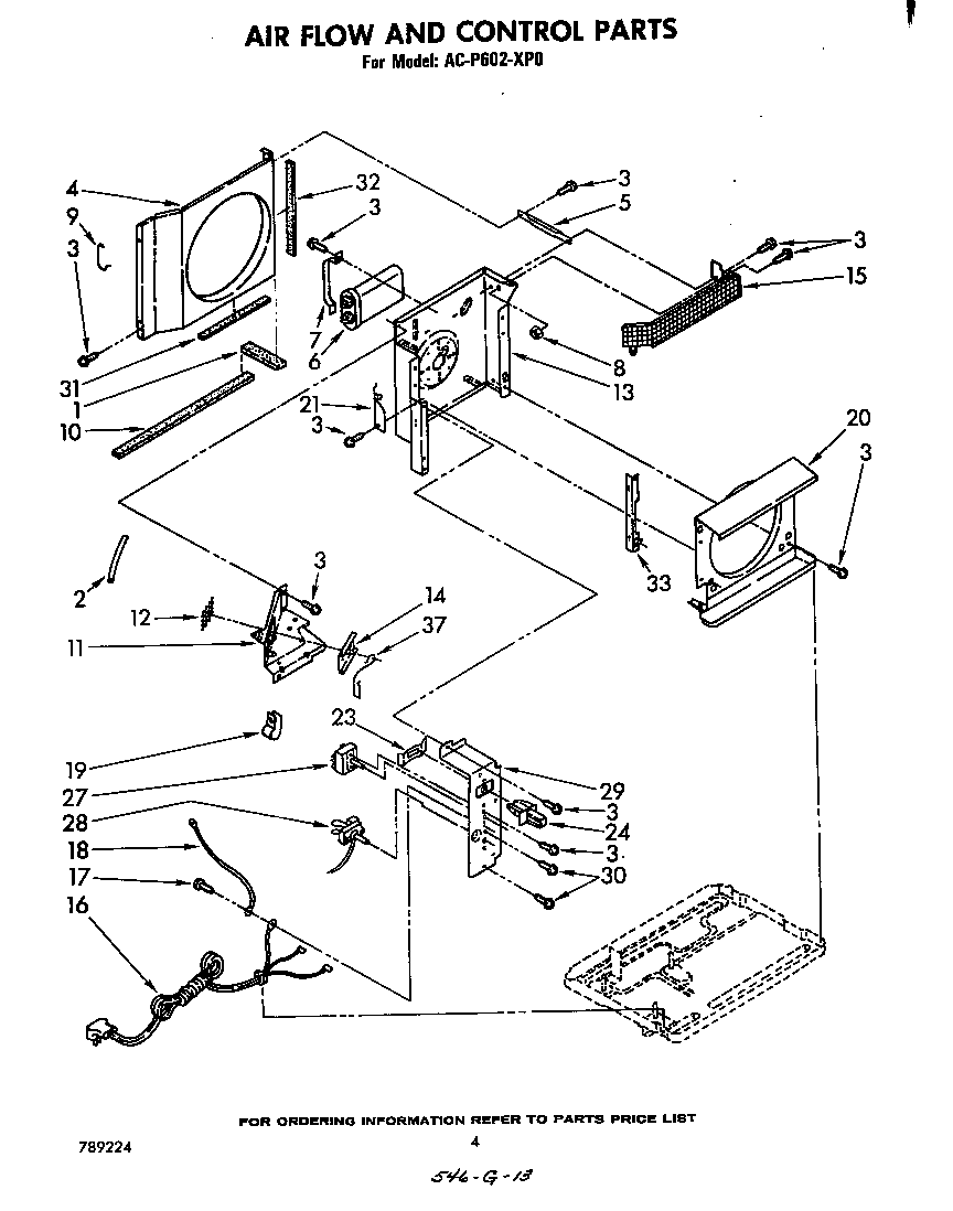 AIR FLOW AND CONTROL PARTS