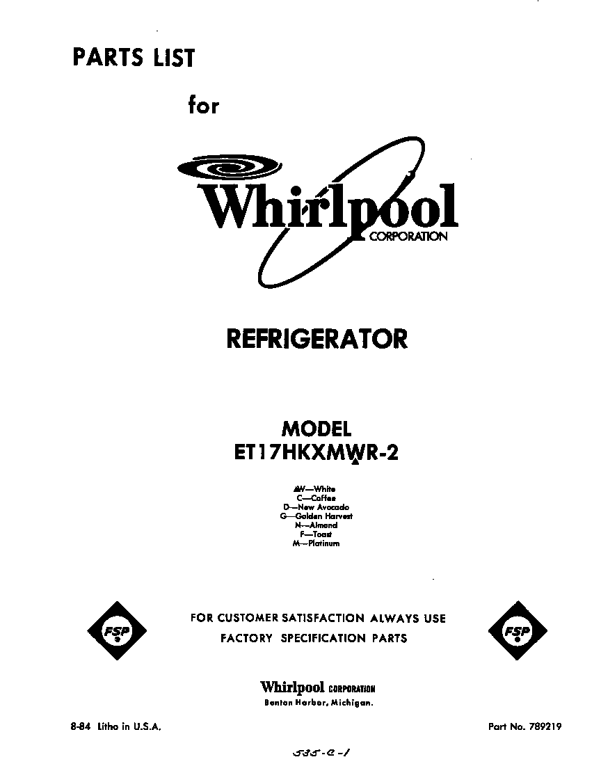 Front cover