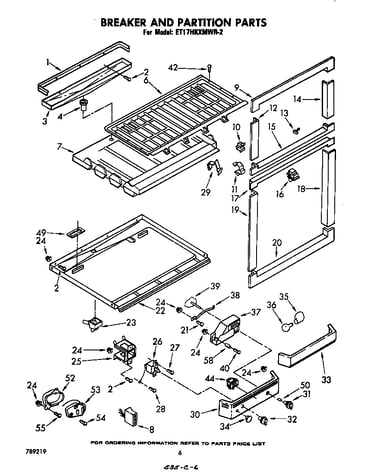 Breaker and partition