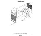 Whirlpool AD0482XP1 cabinet parts diagram