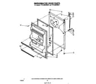 Whirlpool ET18JMXMWR1 refrigerator door diagram