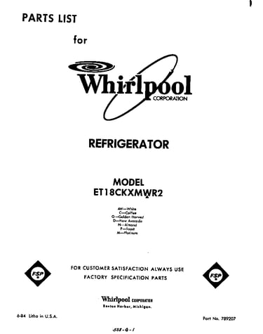 Front cover