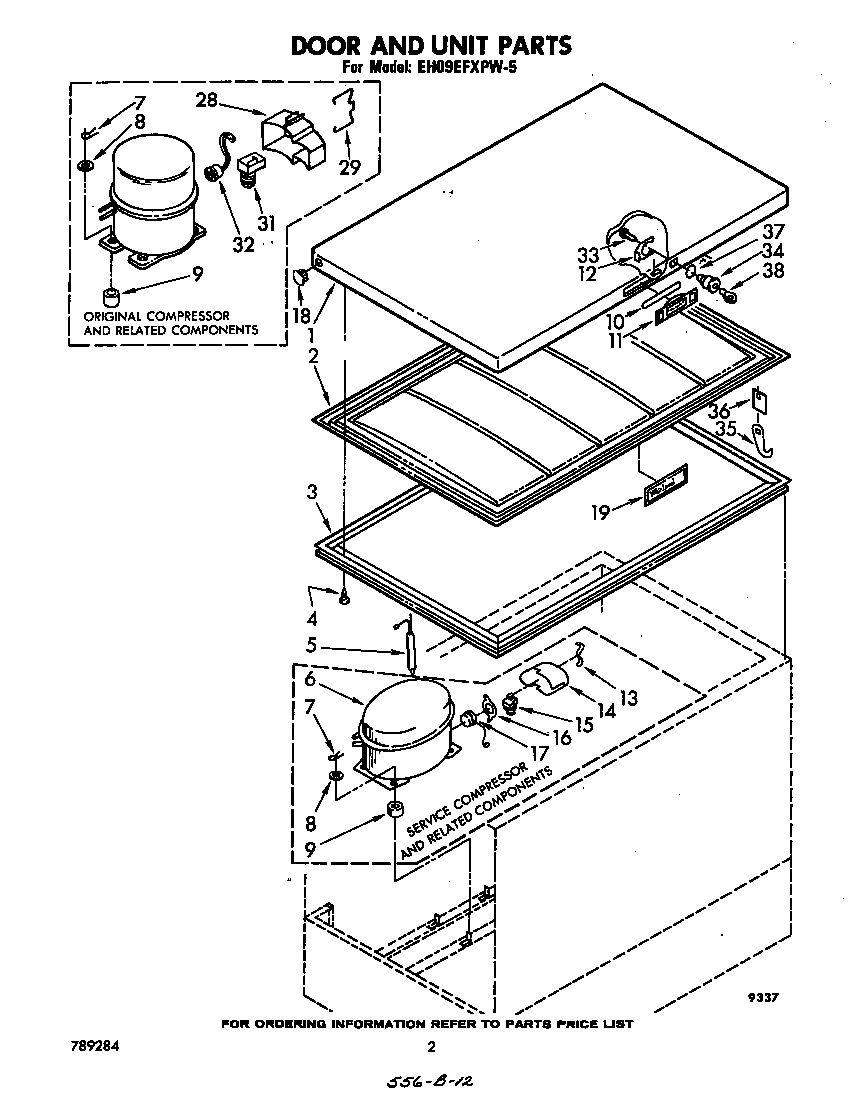 Door/unit parts