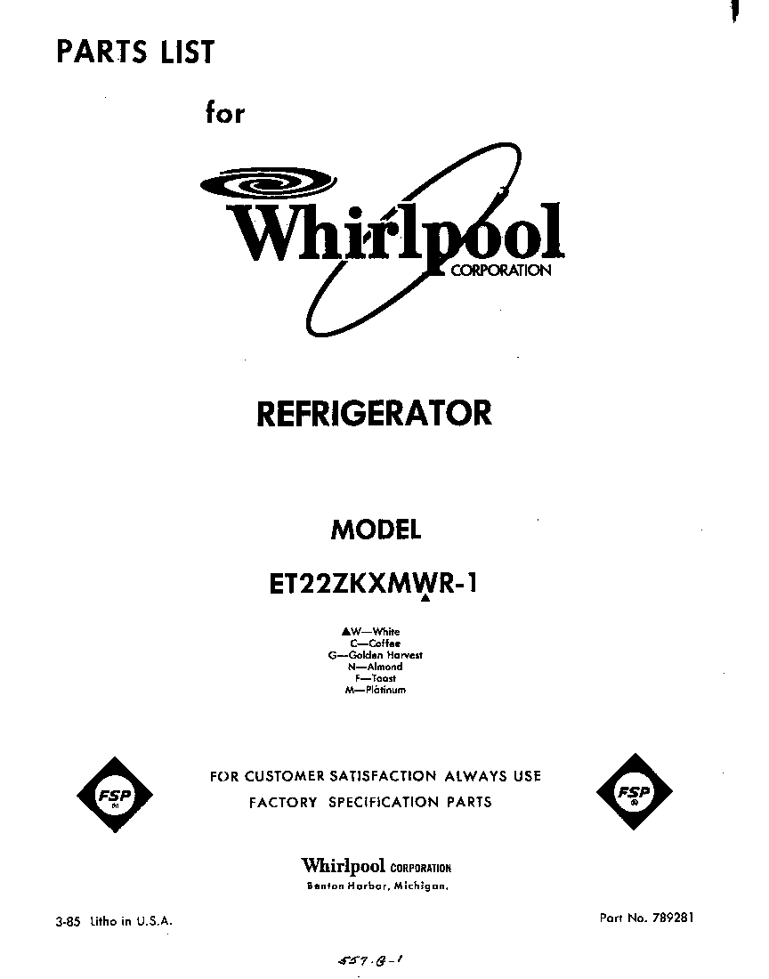 Front cover