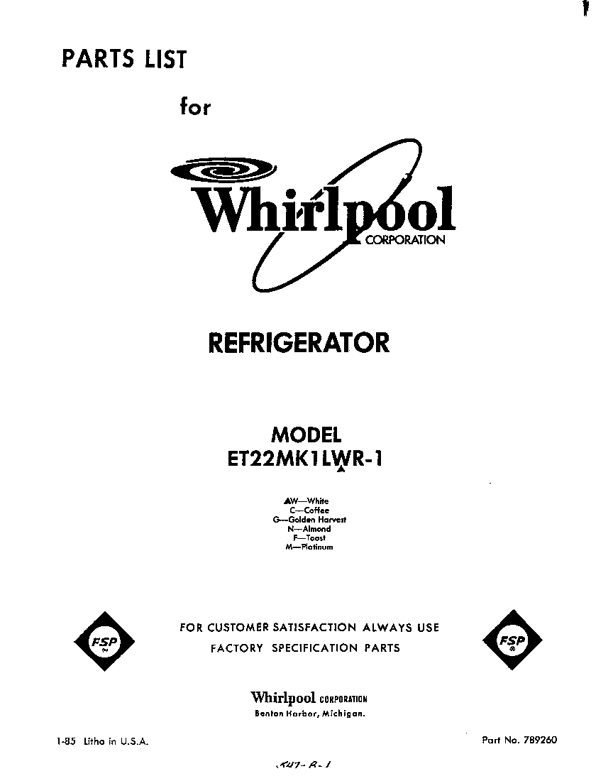 Front cover