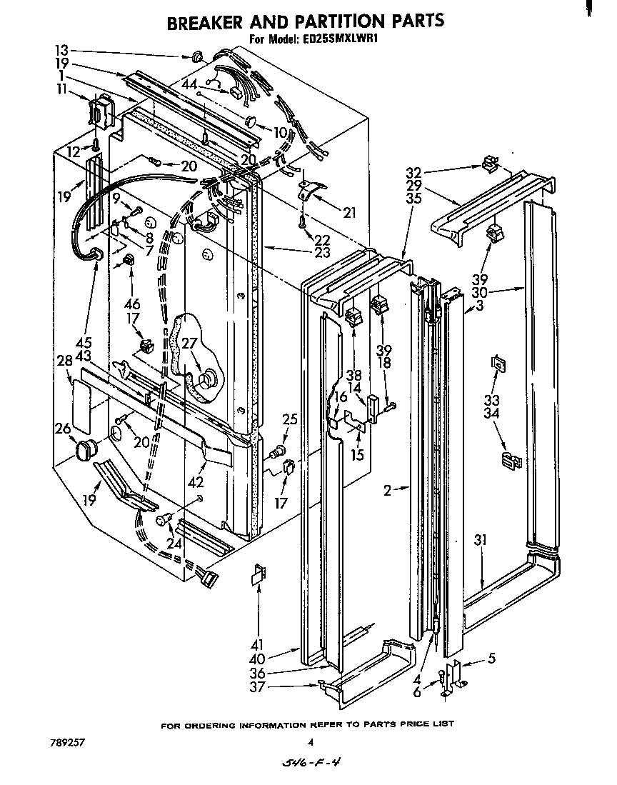 BREAKER AND PARTITION