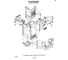 Whirlpool ED25SMXLWR1 airflow diagram