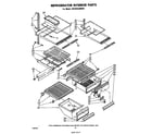 Whirlpool ED26SSXMWR1 refrigerator interior diagram