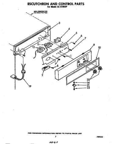 Escutcheon and control