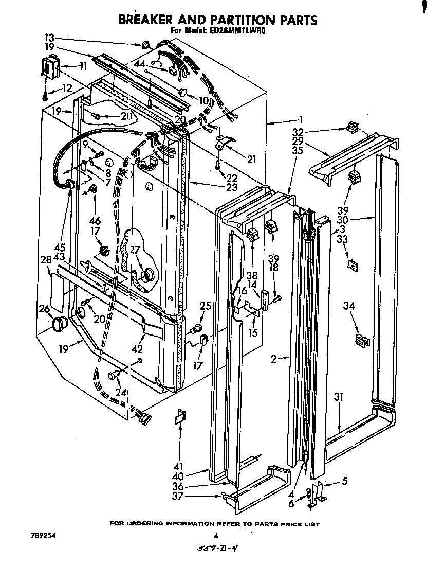 Breaker and partition